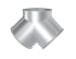 Trišakis simetrinis d100/100/100/1,5mm, 90°, dažytas