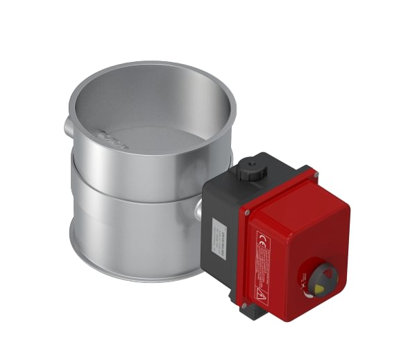 Vožtuvas uždarymo be tarpinės d80/1,5mm, El. 220V, dažytas
