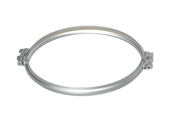 Sąvarža su hermetiku d120mm/1,5mm, cinkuota