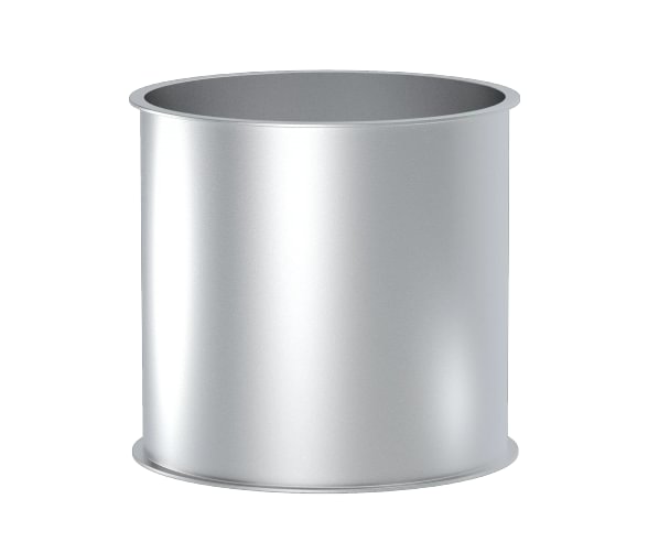Vamzdis d100mm/1mm/200mm, nerūdijančio plieno
