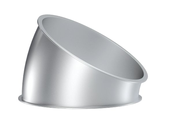 Alkūnė d100mm/2mm/30°, dažyta