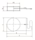 Sklendė rankinė d120/2mm, dažytas