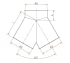 Trišakis simetrinis d150/150/150/2mm, 60°, dažytas