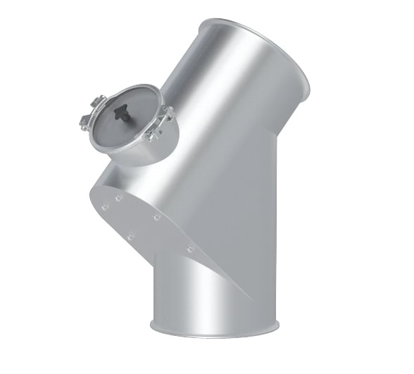 Stabdis srauto d120/2mm, 45°, cinkuotas