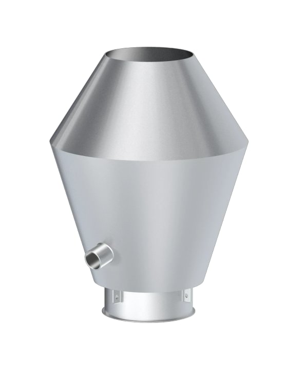Gaubtas nukreipiamasis d120mm/2mm, cinkuotas