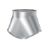 Trišakis simetrinis d100/80/80/1,5mm, 60°, dažytas