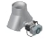 Skirstytuvas dviejų krypčių simetrinis pneumatinis d120/2mm, 45°, dažytas