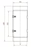 Vamzdis išvalymui d150/1,5mm, 488mm ilgio, dažytas