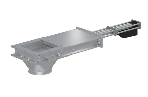 Sklendė po bokštu 24 V d150mm, dažyta